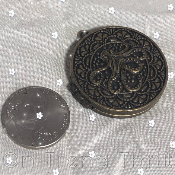 Jewelry - Octopus Kraken Pirate Bronze L Real Locket Pendent